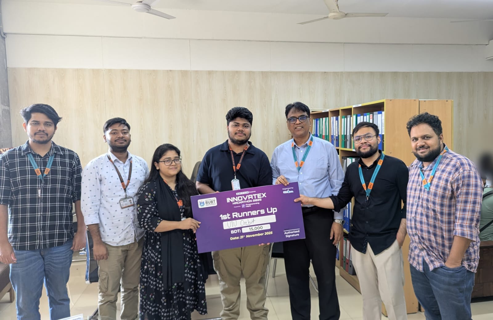 Md Sifat Bin Jibon - Blockchain Developer in Bangladesh - InnovateX Hackathon Achievement Certificate 2